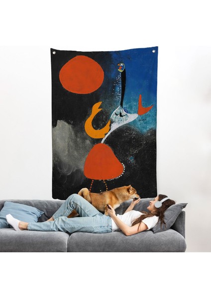 Pablo Picasso - Güneşin Önünde Kadın Duvar ÖRTÜSÜ-7298