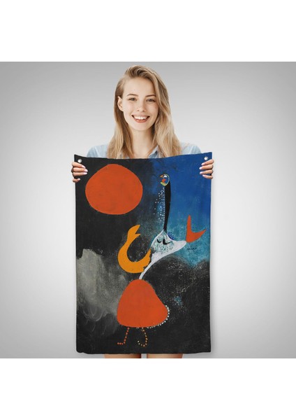Pablo Picasso - Güneşin Önünde Kadın Duvar ÖRTÜSÜ-7298