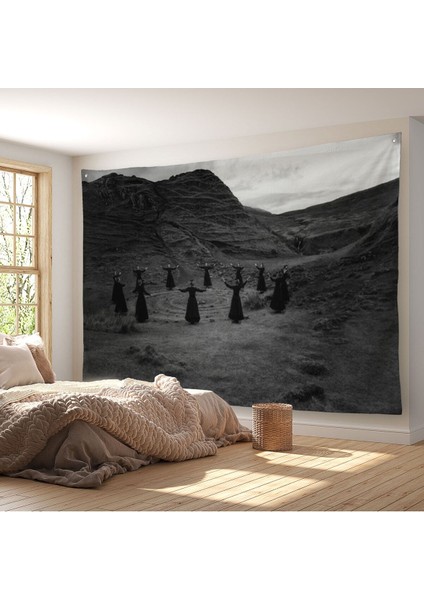 Rochester Cadılarının Pagan Ayini Duvar ÖRTÜSÜ-HALISI-6578