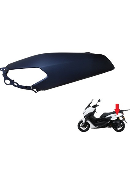 Max-T 125 ve Max-T Easy Arka Yan Panel Sol Mat Mavi