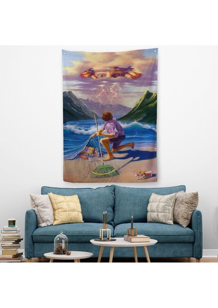 Çevre Temizliği Temalı Duvar Örtüsü - HALISI-6075