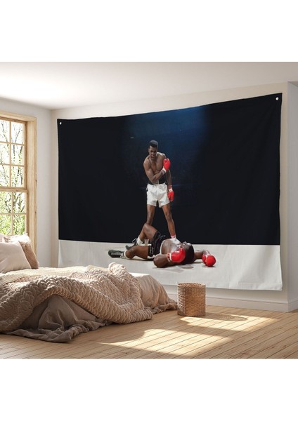 Muhammet Ali Kanvas Duvar ÖRTÜSÜ-HALISI-5074