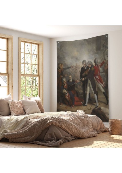 San Nicolas'ın St Vincent'ta Teslim Olması Reprodüksiyon Duvar Örtüsü - HALISI-6277