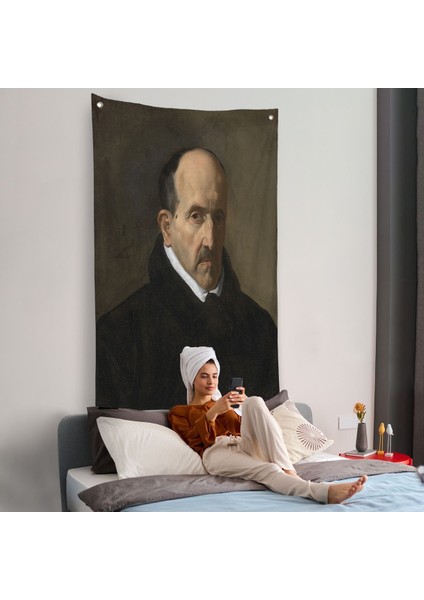 Velázquez - Şair Luis De Góngora Duvar ÖRTÜSÜ-7357 fiyatları
