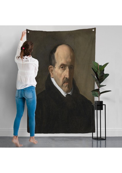 Velázquez - Şair Luis De Góngora Duvar ÖRTÜSÜ-7357 modelleri