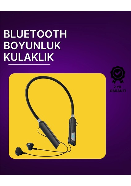 Bluetooth 5.1 Kablosuz Kulaklık - Net Ses, Uzun Pil, Kararlı Bağlantı