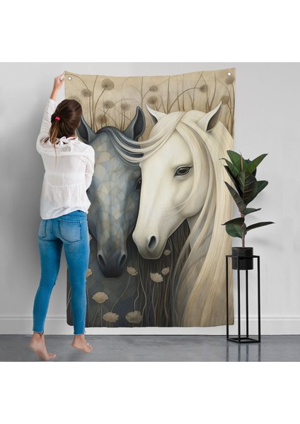 At Çifti Duvar ÖRTÜSÜ-7549 modelleri