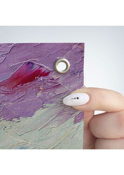 Duvar Örtüsü Gökyüzü Yağlıboya Görünümlü Kaliteli Kanvas Duvar HALISI-4002 indirimleri