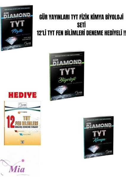 Gür Tyt Fizik Kimya Biyoloji Seti