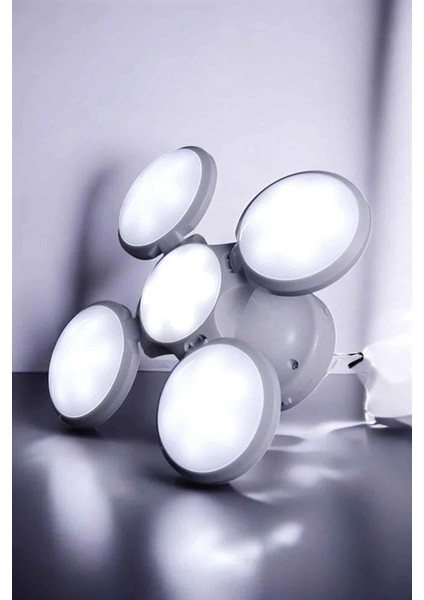 Güneş Enerjili Solar Aydınlatma Kamp Çadır Lambası Şarjlı Ampül LED Şarjlı El Feneri Işıldak