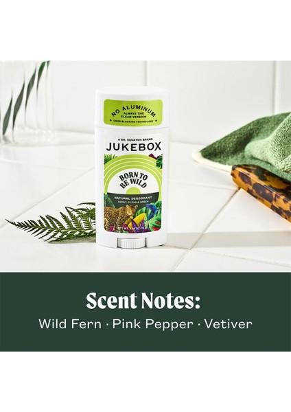 Born To Be Wild Alüminyumsuz Stick Deodorant 75GR fırsatları