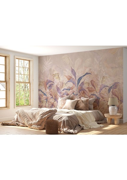 Yb Yaprak Detaylı Iskandinav Tarzı Duvar KAĞIDI-5606 fiyatları