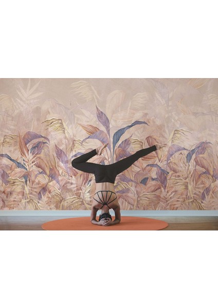 Yb Yaprak Detaylı Iskandinav Tarzı Duvar KAĞIDI-5606 fırsatları