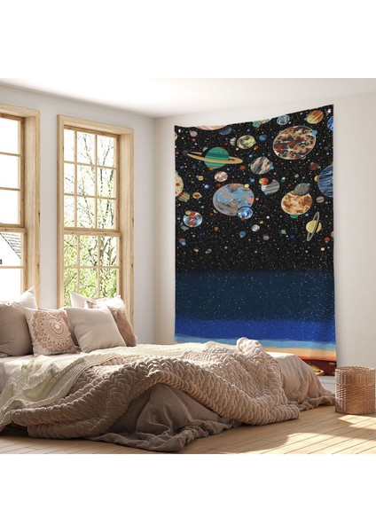 Galaxiyi Izleyen Kampçı Duvar ÖRTÜSÜ-HALISI-6352