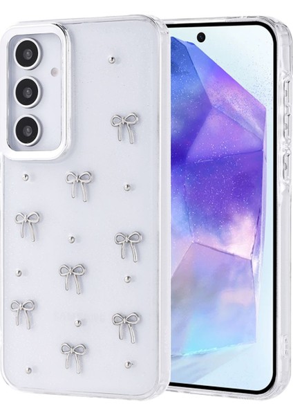 Samsung Galaxy A35 Uyumlu Kabartma Desenli Epoksili Kılıf