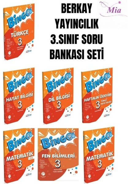 3. Sınıf Berkay Bingo Okul Seti