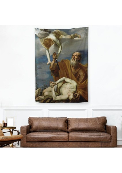 Ishak'ın Kurban Edilmesi, Orazio Riminaldi Duvar Örtüsü - HALISI-5290