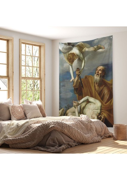 Ishak'ın Kurban Edilmesi, Orazio Riminaldi Duvar Örtüsü - HALISI-5290