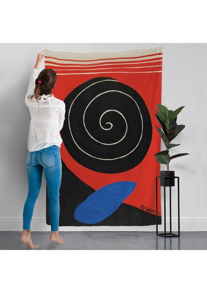 Alexander Calder - Büyük Kaya Duvar Örtüsü - Big BOULDER-8079 modelleri