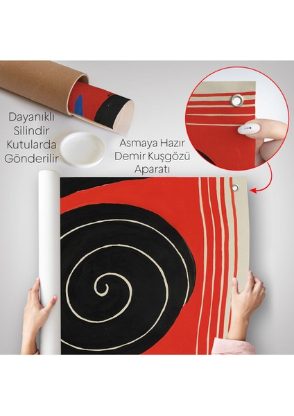 Alexander Calder - Büyük Kaya Duvar Örtüsü - Big BOULDER-8079 indirimleri