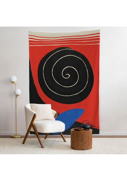 Alexander Calder - Büyük Kaya Duvar Örtüsü - Big BOULDER-8079