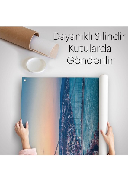 Boğaziçi Kuş Bakışı Dekoratif Duvar Örtüsü - HALISI-5971 indirimleri