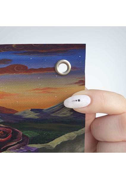 Sürreal Renkler Senfonisi Duvar ÖRTÜSÜ-HALISI-6640 fırsatları