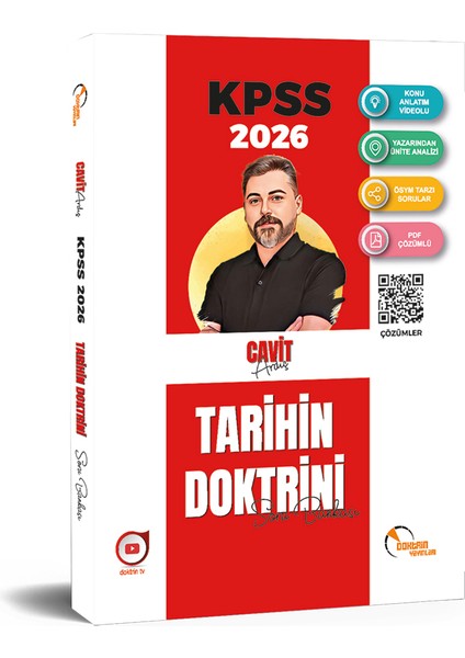 Doktrin 2026 Kpss Matematik, Türkçe, Tarih, Coğrafya ve Vatandaşlık Soru Bankası (5 Kitap)/ Kitap Hediyeli fiyatları