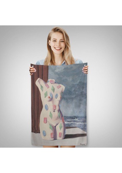 Rene Magritte - Su Damlası Duvar ÖRTÜSÜ-7345