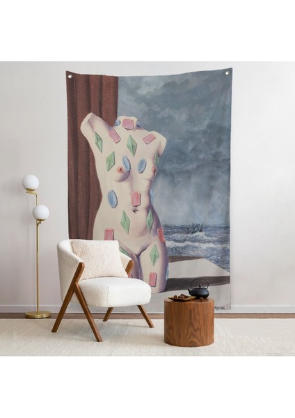 Rene Magritte - Su Damlası Duvar ÖRTÜSÜ-7345