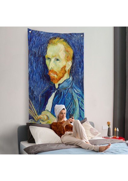 Vincent Van Gogh - Otoportre Duvar ÖRTÜSÜ-7456 fiyatları