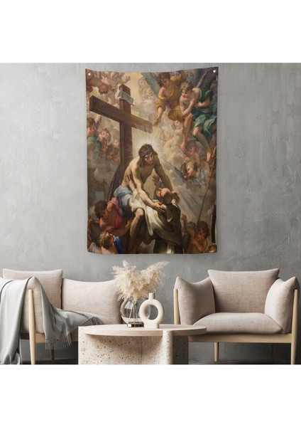 Agape Hristiyan Hediyesi Dekoratif Duvar Örtüsü - HALISI-6247