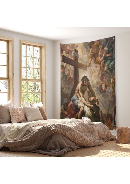 Agape Hristiyan Hediyesi Dekoratif Duvar Örtüsü - HALISI-6247