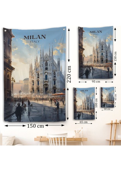 Milan Italya Duvar ÖRTÜSÜ-7693 fırsatları