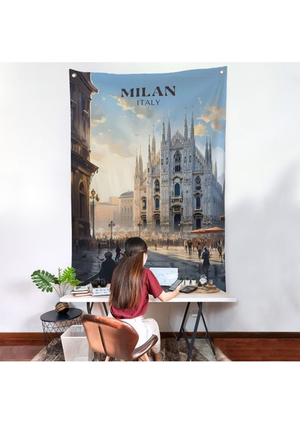 Milan Italya Duvar ÖRTÜSÜ-7693