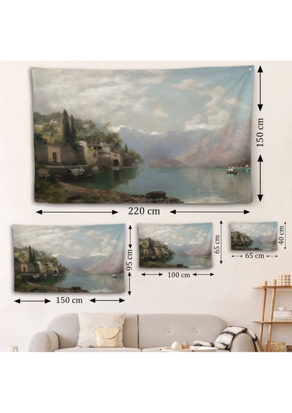 Robert Schultze' Komo Gölü Duvar Örtüsü - Bellagio By Lake COMO-7018 fırsatları