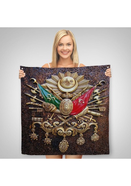 Osmanlı Tuğrası Kanvas Duvar ÖRTÜSÜ-HALISI-5866 fiyatları