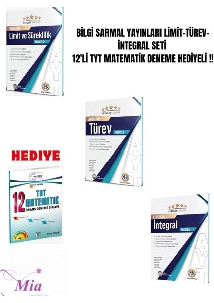 Bilgi Sarmal Limit Türev Integral Set