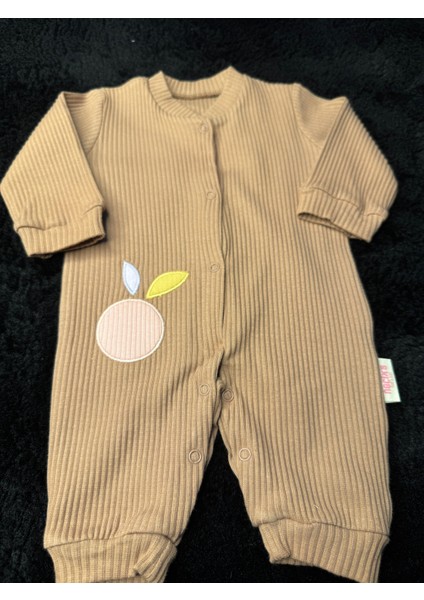 Kız Bebek Yumuşak Dokulu Fitilli %100 Pamuk Tulum fırsatları