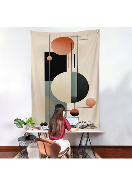 Dekoratif Soyut Duvar ÖRTÜSÜ-8011