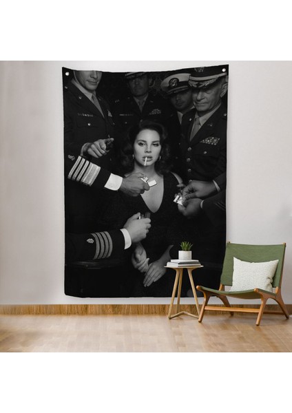 Lana Del Rey Dekoratif Duvar ÖRTÜSÜ-HALISI-6372