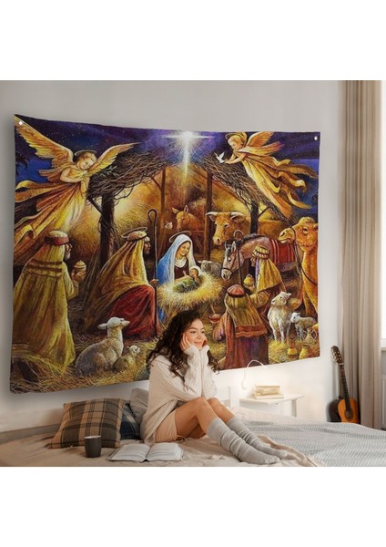 Hz Isanın Doğuşu Duvar Örtüsü - Hırıstiyan HEDIYESI-7205 fiyatları