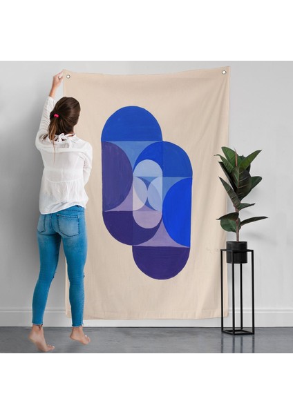 Joseph Schillinger - Mavi Anahtar Duvar Örtüsü - Key BLUE-7337 modelleri