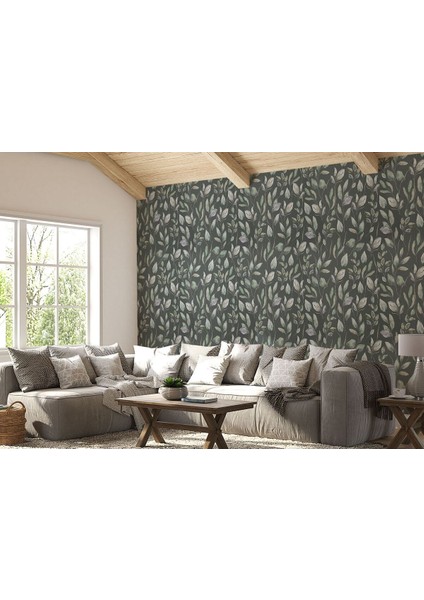 Yb Yaprak Desenli Iskandinav Duvar KAĞIDI-5556 fiyatları