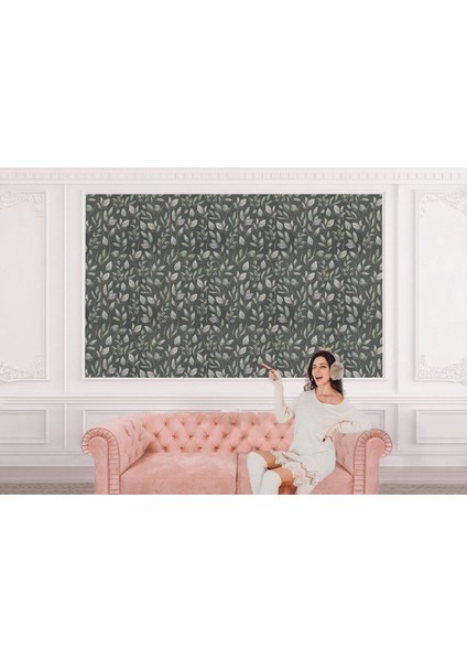 Yb Yaprak Desenli Iskandinav Duvar KAĞIDI-5556 modelleri