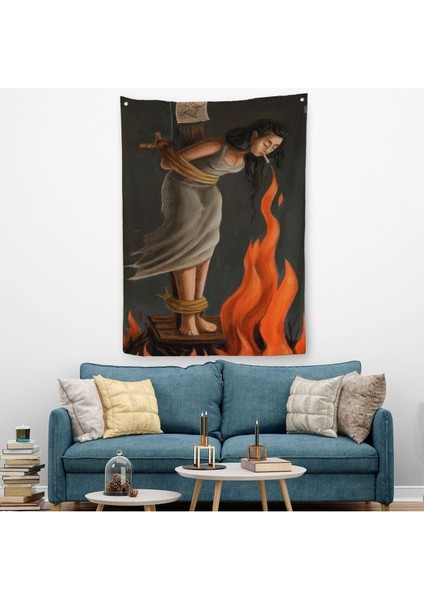 Soğukanlılığını Koru Başlıklı Motivasyon Duvar Örtüsü - HALISI-6310