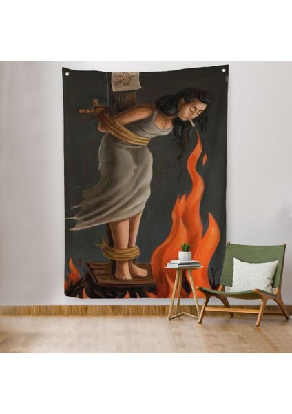 Soğukanlılığını Koru Başlıklı Motivasyon Duvar Örtüsü - HALISI-6310