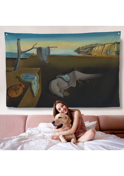Salvador Dali - Belleğin Azmi Duvar Örtüsü - The Persistence Of MEMORY-7128