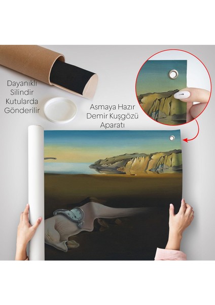 Salvador Dali - Belleğin Azmi Duvar Örtüsü - The Persistence Of MEMORY-7128 indirimleri