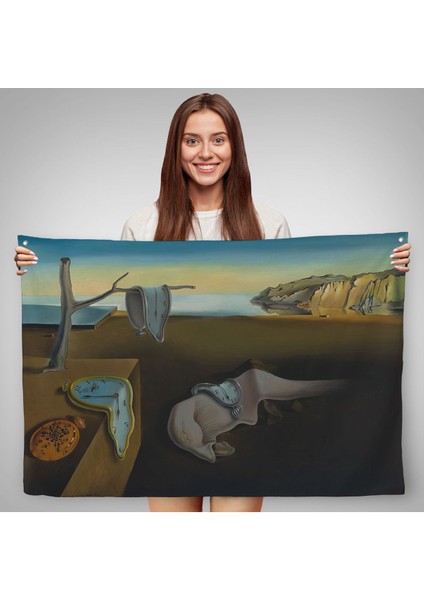 Salvador Dali - Belleğin Azmi Duvar Örtüsü - The Persistence Of MEMORY-7128